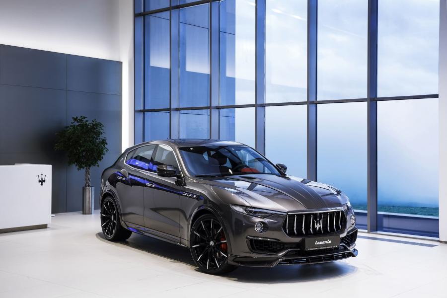  Maserati Levante Shtorm in Grey by Larte Design 2017 года  (фото 1 из 17)